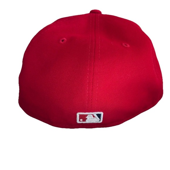Washington Nationals Red Hat New Era 59Fifty On Field Fitted 7 1/8 Baseball MLB - Picture 4 of 6